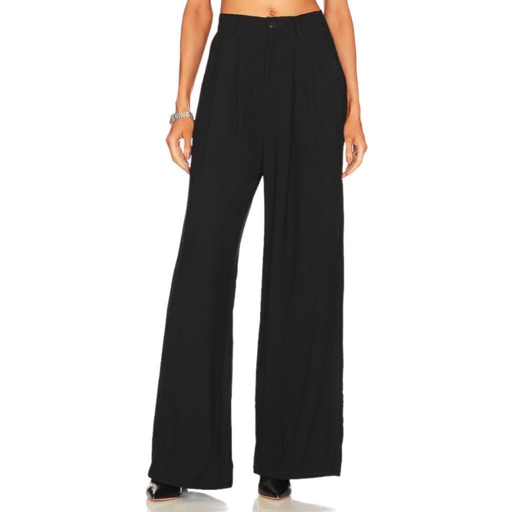 NONchalant Label Fabi Wide Leg‎ Pant in Black